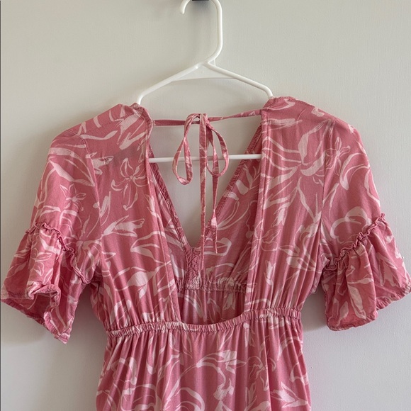 Yireh Dress Petal Hawaii ruffle floral vacation babydoll tiered - Picture 6 of 9